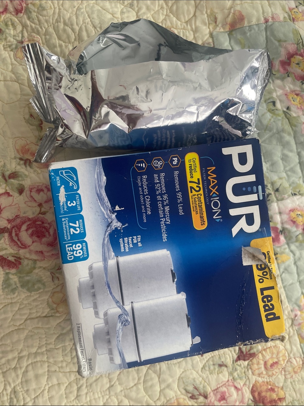 PUR Maxion Replacement Water Filters - Blue, White